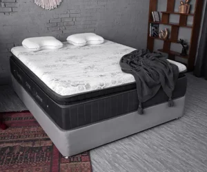 تشک ارتوپدی پددار کارن دو نفره مدل کارنزا سایز 200*160