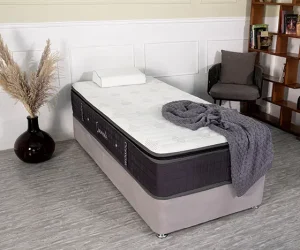 تشک فنر پاکتی داماک مدل داماسک سایز دو نفره 200*160